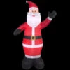 Gemmy 61.42 In. D X 61.42 In. W X 107.48 In. H Inflatable Santa-12675 207052563
