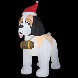 Gemmy 9 Ft. Inflatable St. Bernard-35985 205080914 1 Gemmy 9 Ft. Inflatable St. Bernard-35985 205080914