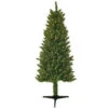 General Foam 6 Ft. Pre-Lit Slender Spruce Artificial Christmas Tree With Clear Lights-HD-LP60C3 203321211