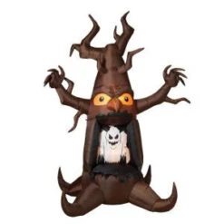 Gerson 82.7 In. Electric Inflatable Lighted Haunted Ghost Tree-2227010 206498754
