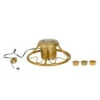 Golden Rotating Artificial Tree Stand-GX1623U22F07 205983462