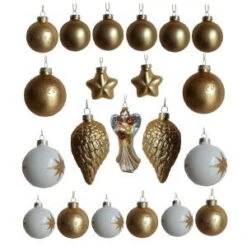 Home Accent Holiday Glass Angel And Ball Ornament Assortment (21-Pack)-D136-GXRKHD002 206949775