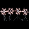 Home Accents Holiday 10 In. 48-Light Snowflake Pathway Lights (Set Of 4)-TY175-1516 205927921