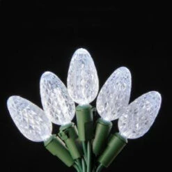 Home Accents Holiday 150-Light LED White C6 Light Set In Spool-L9150001WU01 203995472