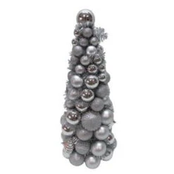 Home Accents Holiday 18 In. Silver Shatterproof Christmas Ornament Core Tree-HD20160150B 206950162