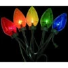 Home Accents Holiday 20 In. Giant C7 Multi-Color Pathway Lights (Set Of 5)-C7-5L-STA1-M 202528088