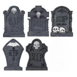 Home Accents Holiday 20 In. LED Graveyard Tombstone (Set Of 5)-6399-20187HDD 206806092 1 Home Accents Holiday 20 In. LED Graveyard Tombstone (Set Of 5)-6399-20187HDD 206806092