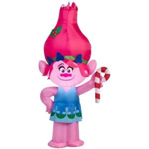 Home Accents Holiday 21.65 In. W X 12.99 In. D X 42.13 In. H Lighted Inflatable Poppy With Candy Cane-38766 206950540 1 Home Accents Holiday 21.65 In. W X 12.99 In. D X 42.13 In. H Lighted Inflatable Poppy With Candy Cane-38766 206950540