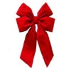 Home Accents Holiday 24 In. X 36 In. Commercial Red Velvet Bow-4400P4-24INHO 205539186