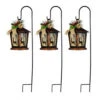 Home Accents Holiday 27 In. Christmas Reindeer Lantern Pathway Markers With Sheppard's Hook (Set Of 3)-6201-27862HDD 207045221