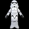 Home Accents Holiday 27.56 In. W X 13.78 In. D X 42.13 In. H Lighted Inflatable Storm-Trooper-38138 206950233