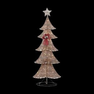 Home Accents Holiday 6 Ft. Pre-Lit Brown Rustic Tree-TY090-1411 205983441 1 Home Accents Holiday 6 Ft. Pre-Lit Brown Rustic Tree-TY090-1411 205983441