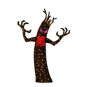 Home Accents Holiday 6 Ft. Pre-Lit Tinsel Ghost Tree-TY170-1624 205838416 1 Home Accents Holiday 6 Ft. Pre-Lit Tinsel Ghost Tree-TY170-1624 205838416