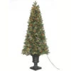 Home Accents Holiday 6.5 Ft. Greenland Potted Artificial Christmas Tree With 250 Clear Lights-TV66P2534C00 203995446