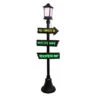 Home Accents Holiday 72 In. Halloween Lamppost With Mystery Light Effect-6329-72202 206763021