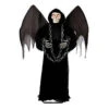 Home Accents Holiday 72 In. Winged Angel Of Death Grim Reaper With LED Illumination-6330-72693 206770861