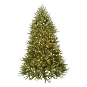 Home Accents Holiday 7.5 Ft. Pre-Lit Dunhill Fir Hinged Artificial Christmas Tree With Clear Lights-DUH-75LO 202214961 1 Home Accents Holiday 7.5 Ft. Pre-Lit Dunhill Fir Hinged Artificial Christmas Tree With Clear Lights-DUH-75LO 202214961