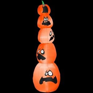 Home Accents Holiday 8 Ft. - Airblown Lighted Stacked Pumpkins-63375X 203462195 1 Home Accents Holiday 8 Ft. - Airblown Lighted Stacked Pumpkins-63375X 203462195