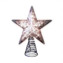 Home Accents Holiday 8.5 In. Silver Mercury Tree Topper-49057-56 206953693