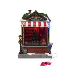 Home Accents Holiday 9.5 In. Animated Toy Shop-NM-X14211AA 206953899
