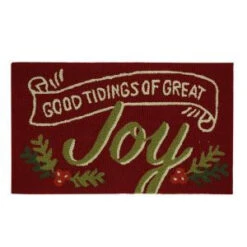 Home Accents Holiday Good Tidings 17 In. X 29 In. Handhook Door Mat-520137 206993464