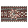 Home Accents Holiday Nordic Snow 17 In. X 29 In. Hand Hooked Holiday Mat-520823 207037225