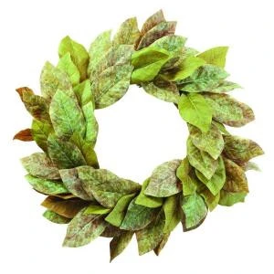 Home Decorators Collection 28 In. Artificial Wreath With Magnolia Leaves-9307910610 206461113 1 Home Decorators Collection 28 In. Artificial Wreath With Magnolia Leaves-9307910610 206461113