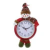 Kurt S. Adler 17.5 In. Battery-Operated Hanging Snowman Clock-D2930 300587888