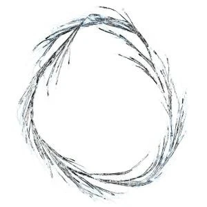 Kurt S. Adler 6 Ft. LED Cool White Twinkle Silver Garland-P7401TWEC 300591615 1 Kurt S. Adler 6 Ft. LED Cool White Twinkle Silver Garland-P7401TWEC 300591615