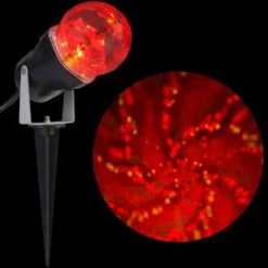 LightShow 10.24 In. LED Time Tunnel RRY Stake Light Set-71921 206762573