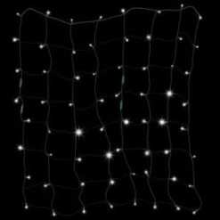 LightShow 70-Light LED White Starry Night Net Light Set-87454 203267174