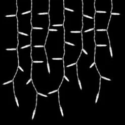 LightShow 70-Light White Starry Night Icicle String Light Set-87456 203267175