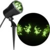LightShow Whirl-A-Motion Witches With Cats Green Projection Spotlight-59678 205832509