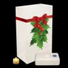 Lumabase Holly Battery-Operated Luminaria Kit (Set Of 12)-82336 205494208