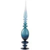 Martha Stewart Living 24 In. H Medium Swirled Glass Finial-9756910310 300247756