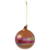 Martha Stewart Living 3 In. Burnished Gold Bubble Gum Ornament-9323300530 300242242