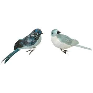 Martha Stewart Living 3 In. W Snowy Bird Clip On Christmas Ornaments (Set Of 2)-9757100410 300247538 1 Martha Stewart Living 3 In. W Snowy Bird Clip On Christmas Ornaments (Set Of 2)-9757100410 300247538