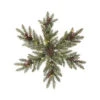 Martha Stewart Living 32 In. Pre-Lit Snowy Dunhill Fir Snowflake-9782100610 300374853