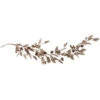 Martha Stewart Living 4.5 Ft. Gilded Leaf Burlap Garland-9737100820 300265810