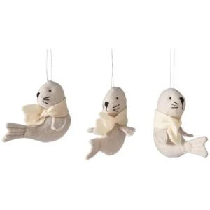 Martha Stewart Living 4.75 In. Arctic Animal Felt Christmas Ornaments (Set Of 6)-9734300730 300265266 1 Martha Stewart Living 4.75 In. Arctic Animal Felt Christmas Ornaments (Set Of 6)-9734300730 300265266