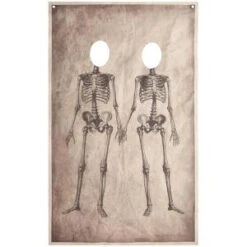 Martha Stewart Living 73 In. Skeleton Couple Photo Banner-9727000830 300152347
