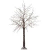 Martha Stewart Living 8 Ft. Pre-Lit LED Snowy Brown Artificial Christmas Tree-9772920820 300320397