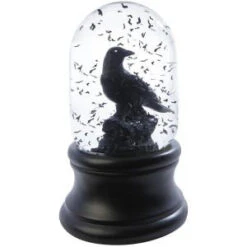 Martha Stewart Living 8 In. Crow Snow Globe-9753300210 300123617