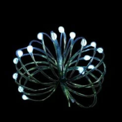 Martha Stewart Living 9 Ft. 36-Light Battery Operated LED White Ultra Thin Wire (Bundle Of 2)-BA03-W036-A1B 202371873