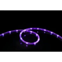 Meilo 16 Ft. LED Purple Rope Lights-ML12-MRL16-PRP 205859879