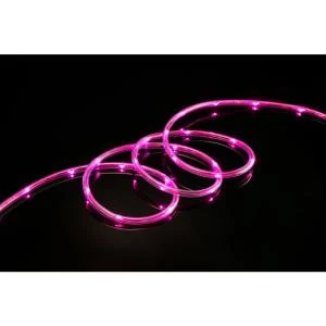 Meilo 80-Light 16 Ft. LED Pink Mini Rope Light TRUE-Tech 360° Directional Shine-ML11-MRL16-PN 300383784 1 Meilo 80-Light 16 Ft. LED Pink Mini Rope Light TRUE-Tech 360° Directional Shine-ML11-MRL16-PN 300383784