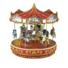 Mr. Christmas 13 In. Dia Animated Musical Vintage Carousel-19977 207018248