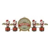 Mr. Christmas 6 In. Santa's Marching Band-23607 206998869