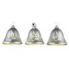 Mr. Christmas 6 In. Silver Musical Bells Indoor/Outdoor With LEDs-67527 207213042