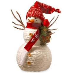 National Tree Company 19 In. Fabric Snowman-RAC-JY01122 300487118